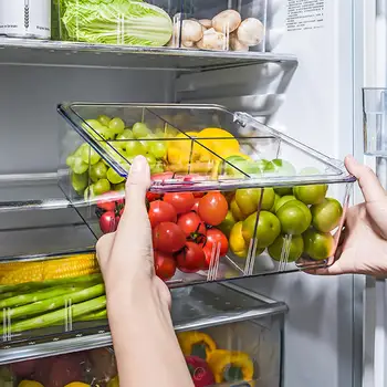 Flexible Adjustable Food Storage Box Refrigerator Organizer Plastic Kitchen Storage Box Mesh Division Kitchen Refrigerator Tool
Flexible Adjustable Food Storage Box Refrigerator Organizer Plastic Kitchen Storage Box Mesh Division Kitchen Refrigerator Tool