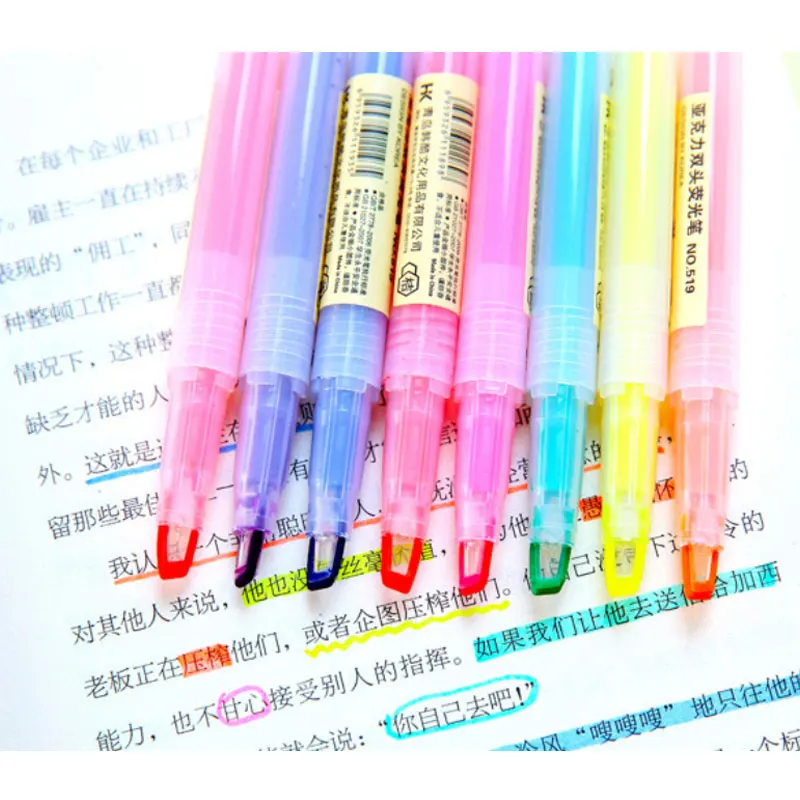 Art Marker Dual Head Highlighter Watercolor Pen Coloring Calligraphy Drawing School Supplies Professional Color Markers Pen
Art Marker Dual Head Highlighter Watercolor Pen Coloring Calligraphy Drawing School Supplies Professional Color Markers Pen