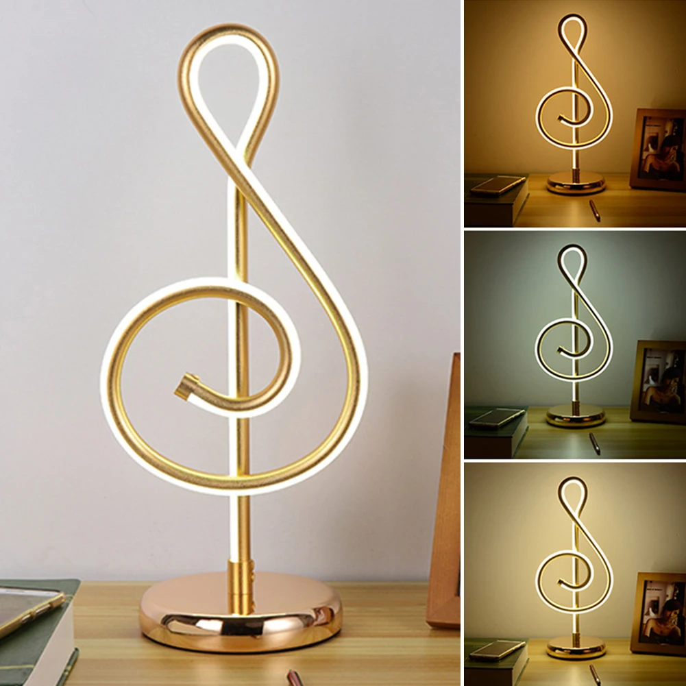 Study Aluminum Decorative Practical Home Modern Bedroom Led Table Lamp Heat Dissipation Reading Light Musical Note Dimming
Study Aluminum Decorative Practical Home Modern Bedroom Led Table Lamp Heat Dissipation Reading Light Musical Note Dimming