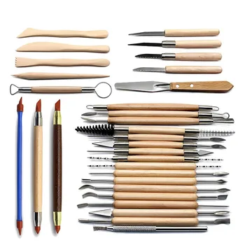 30 Sets 0f Clay Tools Clay Carving Knives Art Supplies Set Professional Ceramic Painting Tool DIY Sculpture Pottery Carving Tool
30 Sets 0f Clay Tools Clay Carving Knives Art Supplies Set Professional Ceramic Painting Tool DIY Sculpture Pottery Carving Tool