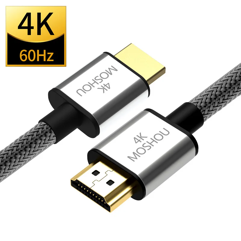 HDMI-compatible 4K 2.0b 2.0 Cables MOSHOU 4K@60Hz HDR ARC Video male to for Apple TV PS4 NS Projector Amplifier | Электроника