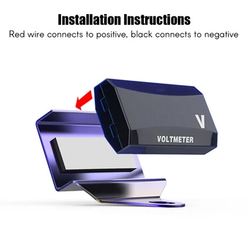 Hot 2019 Motorcycle DC 10-150V Digital Voltmeter LED Display Waterproof Voltage Tester Battery Moniter Gauge with Bracket
Hot 2019 Motorcycle DC 10-150V Digital Voltmeter LED Display Waterproof Voltage Tester Battery Moniter Gauge with Bracket