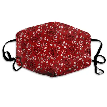 Paisley Bandana Red print Dustproof and windproof mask, washable and reusable, suitable for outdoor sports 
Paisley Bandana Red print Dustproof and windproof mask, washable and reusable, suitable for outdoor sports