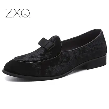 Velvet Loafers Men Shoes Men's Flats Slip-On Driving Shoes Large Size 38-48 Soft Comfortable Designer Loafers Moccasins 
Velvet Loafers Men Shoes Men's Flats Slip-On Driving Shoes Large Size 38-48 Soft Comfortable Designer Loafers Moccasins