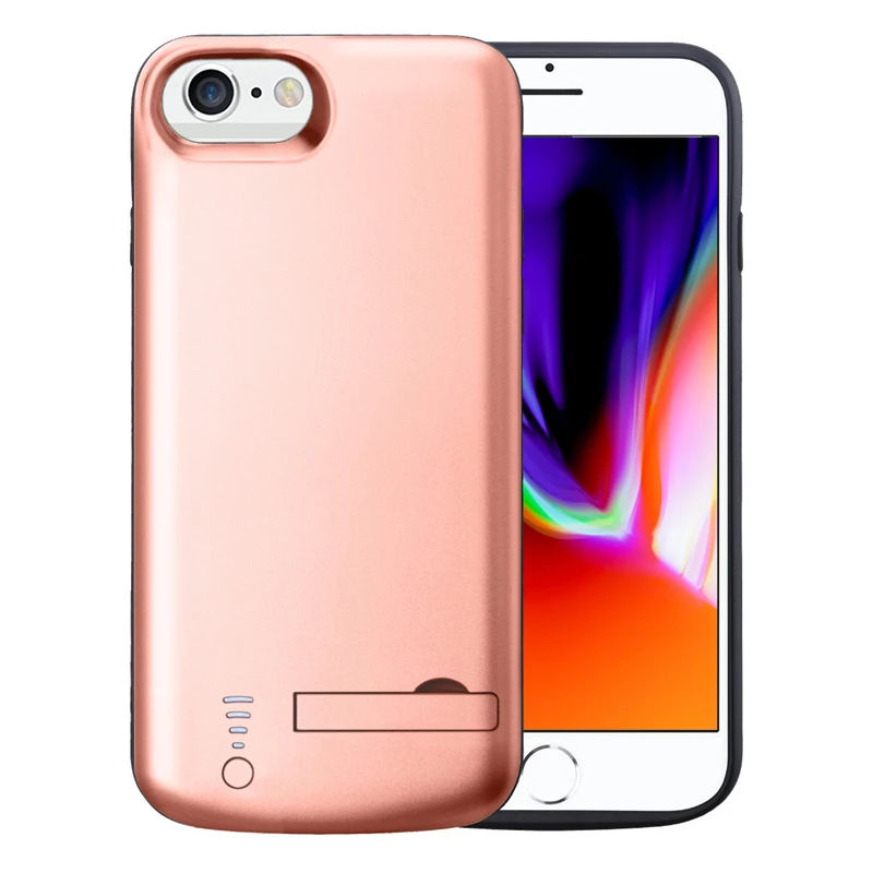 For iPhone 6 6s 7 8 Battery Charger Case 5500mAh Powerbank Mobile Phone Battery Portable Charger Phone Cover Case with Stand
For iPhone 6 6s 7 8 Battery Charger Case 5500mAh Powerbank Mobile Phone Battery Portable Charger Phone Cover Case with Stand