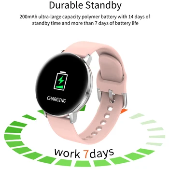 Women Smart Watch Multi-language function Men Heart Rate Monitor Fashion Sport Watch Fitness Tracker for Android IOS No Buttons
Women Smart Watch Multi-language function Men Heart Rate Monitor Fashion Sport Watch Fitness Tracker for Android IOS No Buttons