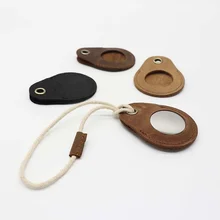 2021 AirTag Case Genuine Leather Key Ring Protective Case Cover Anti-lost Device Keychain for Air Tag
2021 AirTag Case Genuine Leather Key Ring Protective Case Cover Anti-lost Device Keychain for Air Tag