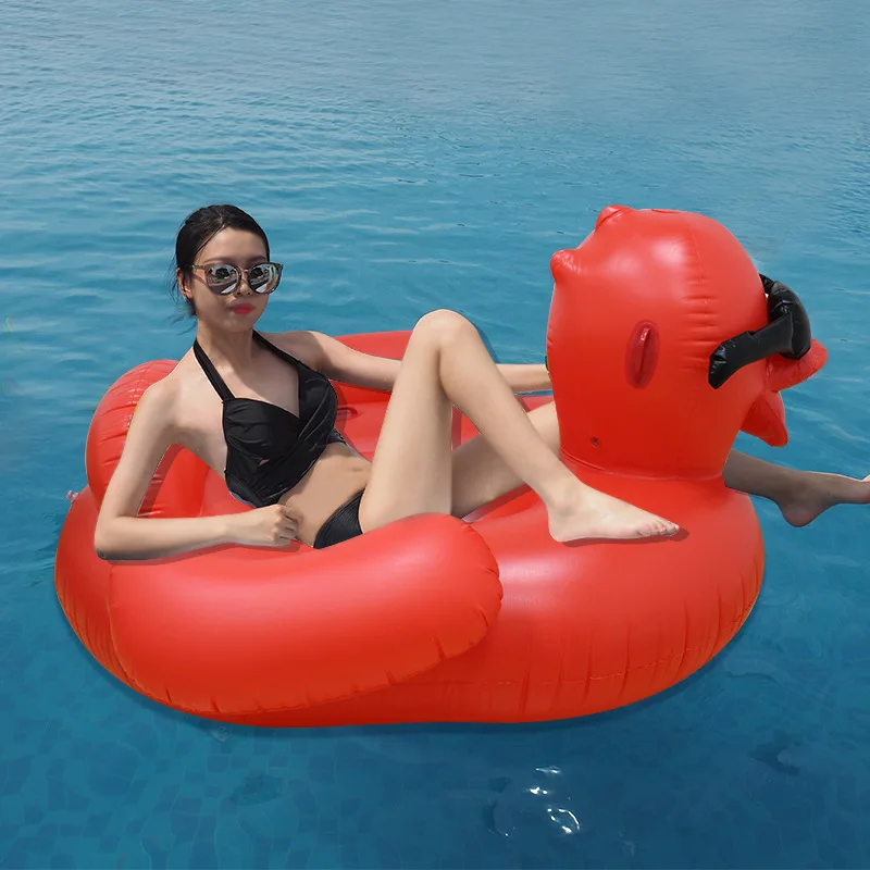 Swimming Pool Inflatable Floating Row Oversized Red Duck Water Inflatable Adult Mount Floating Bed Swimming Ring
Swimming Pool Inflatable Floating Row Oversized Red Duck Water Inflatable Adult Mount Floating Bed Swimming Ring