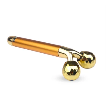 24k Gold Tightening Anti-wrinkle Bar Facial Vibration Slimming Face Spa Massager Roller Beauty Skin Face Care Lifting Stick Tool
24k Gold Tightening Anti-wrinkle Bar Facial Vibration Slimming Face Spa Massager Roller Beauty Skin Face Care Lifting Stick Tool