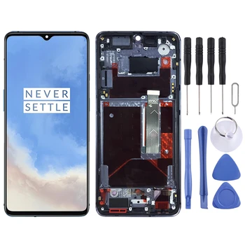 AMOLED Material LCD Screen and Digitizer Full Assembly with Frame for OnePlus 7T HD1901 HD1903 HD1900 HD1905 
AMOLED Material LCD Screen and Digitizer Full Assembly with Frame for OnePlus 7T HD1901 HD1903 HD1900 HD1905