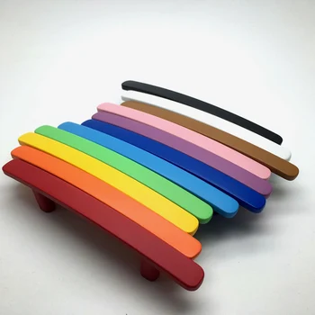 76mm hole distance children's room wardrobe door color handle drawer shoe cabinet T-shaped handle yellow blue furniture handle
76mm hole distance children's room wardrobe door color handle drawer shoe cabinet T-shaped handle yellow blue furniture handle