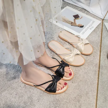 Female Shoes Summer Clogs Woman Low Ladies' Slippers Luxury Slides Butterfly-knot 2020 Beach Soft Designer Flat Rome PU Rubber
Female Shoes Summer Clogs Woman Low Ladies' Slippers Luxury Slides Butterfly-knot 2020 Beach Soft Designer Flat Rome PU Rubber