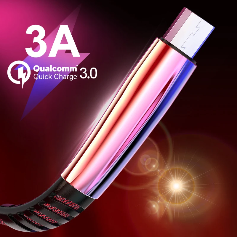 Micro USB Cable 3A Fast Charging For Samsung S7 Cable micro usb for Huawei Xiaomi LG Andriod Microusb Mobile Phone Cables
Micro USB Cable 3A Fast Charging For Samsung S7 Cable micro usb for Huawei Xiaomi LG Andriod Microusb Mobile Phone Cables