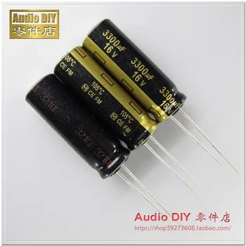 10PCS/30PCS Matsushita FM Series 3300uF/16V ultra low internal resistance electrolytic capacitor free shipping
10PCS/30PCS Matsushita FM Series 3300uF/16V ultra low internal resistance electrolytic capacitor free shipping