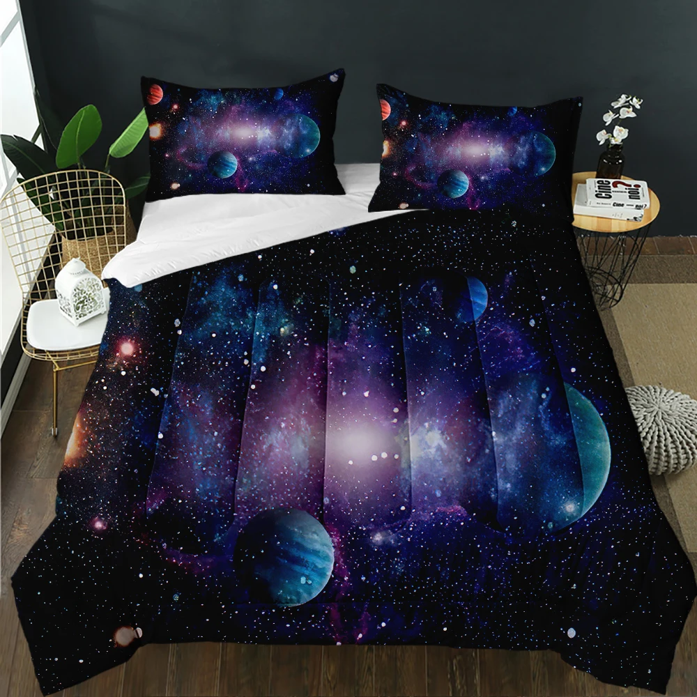 Custom Fashion Outer Space Pattern Quilt 3D Print Galaxy Super Soft Quilting Home Bedroom Decor Suitable For Adult Boys Girls
Custom Fashion Outer Space Pattern Quilt 3D Print Galaxy Super Soft Quilting Home Bedroom Decor Suitable For Adult Boys Girls
