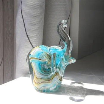 Glass Elephant Hand Blown Glass Craftwork Nordic Style Home Decoration Coloured Glaze Animal Ornaments Creative Gift X5302
Glass Elephant Hand Blown Glass Craftwork Nordic Style Home Decoration Coloured Glaze Animal Ornaments Creative Gift X5302
