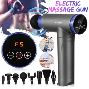 7200r/min Electric Massage Gun USB Smart Muscle Fascial Body Massager Gun Deep Muscle Massage Fitness Exercise Pain Relief
7200r/min Electric Massage Gun USB Smart Muscle Fascial Body Massager Gun Deep Muscle Massage Fitness Exercise Pain Relief
