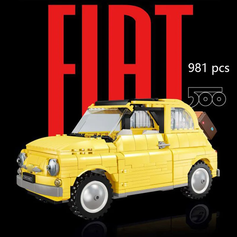 New 981pcs Creato FIAT500 Idear Mini Car Model 2021 21002 21003 Building Blocks Bricks Kids Christmas Toys Gifts
New 981pcs Creato FIAT500 Idear Mini Car Model 2021 21002 21003 Building Blocks Bricks Kids Christmas Toys Gifts