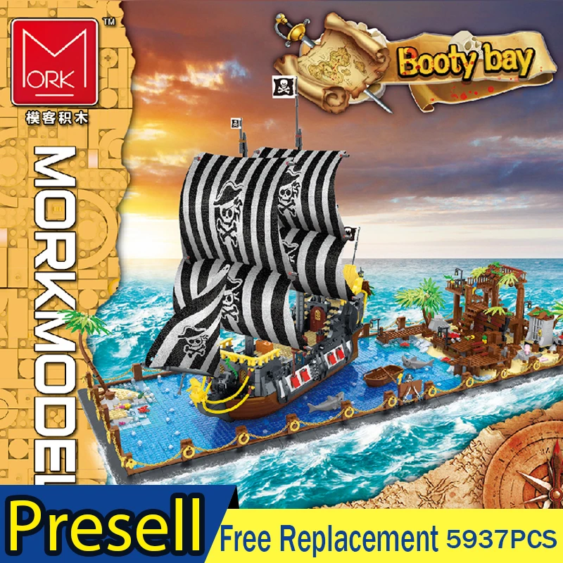 New Ideas 031002 Pirates of Barracuda Bay Booty Building Blocks Bricks Boys Toys Gift Birthday Christmas Gifts 5937PCS Sailboat
New Ideas 031002 Pirates of Barracuda Bay Booty Building Blocks Bricks Boys Toys Gift Birthday Christmas Gifts 5937PCS Sailboat