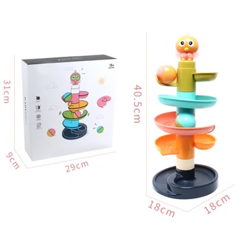 Baby Building Blocks Slide Toys Tower Race Run Rotating Runway Big Size Ball Pagoda Track ABS Early Educational For Kids New Hot
Baby Building Blocks Slide Toys Tower Race Run Rotating Runway Big Size Ball Pagoda Track ABS Early Educational For Kids New Hot