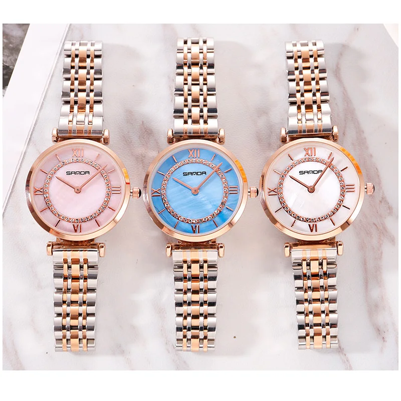 TurnFinger Women's Quartz Watch Simple Trend Fashion Waterproof Atmosphere Ultra-thin Ladies Stainless Steel Wristband Hot Sale
TurnFinger Women's Quartz Watch Simple Trend Fashion Waterproof Atmosphere Ultra-thin Ladies Stainless Steel Wristband Hot Sale