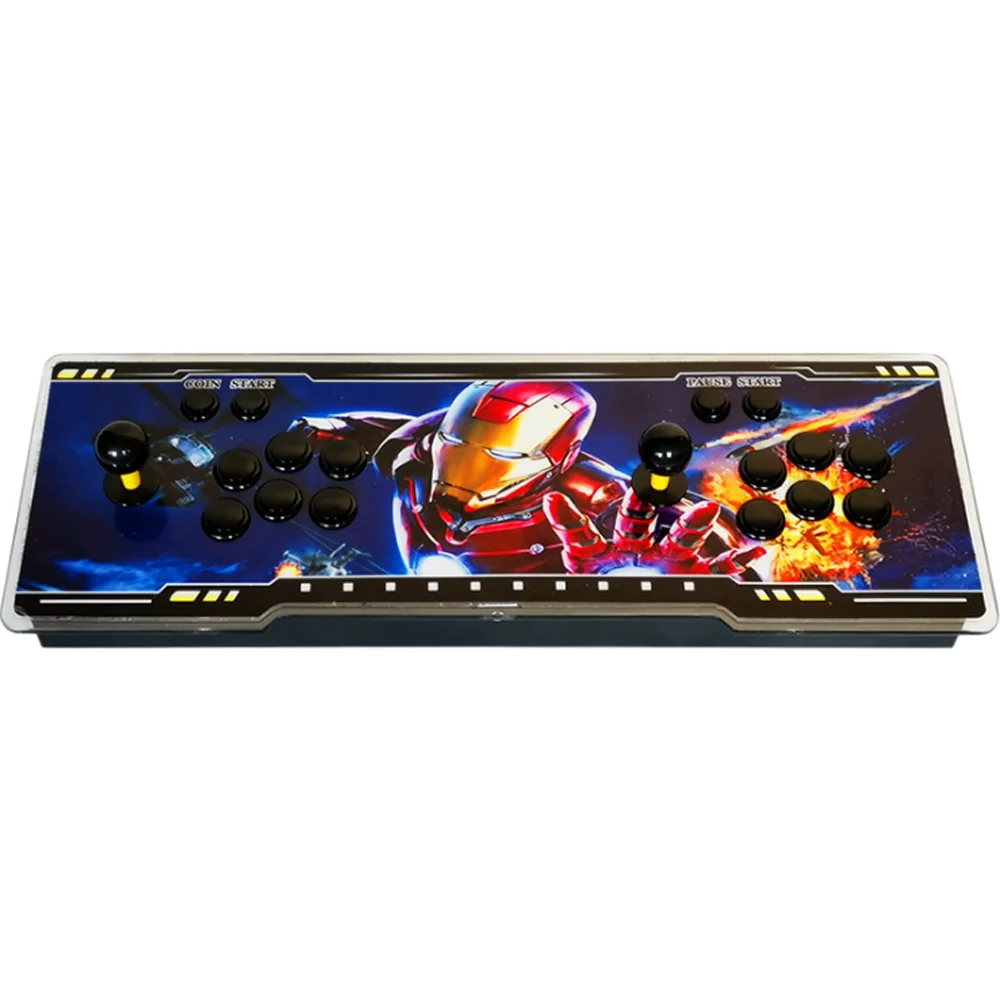 The latest design arcade double rocker game controller with Pandora's Box DX multi game board ,3000 game in 1
The latest design arcade double rocker game controller with Pandora's Box DX multi game board ,3000 game in 1