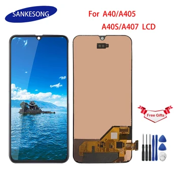 For Samsung A40 LCD A405 A40s A407 LCD display touch Screen Digitizer Assembly with frame screen replacement repair parts
For Samsung A40 LCD A405 A40s A407 LCD display touch Screen Digitizer Assembly with frame screen replacement repair parts
