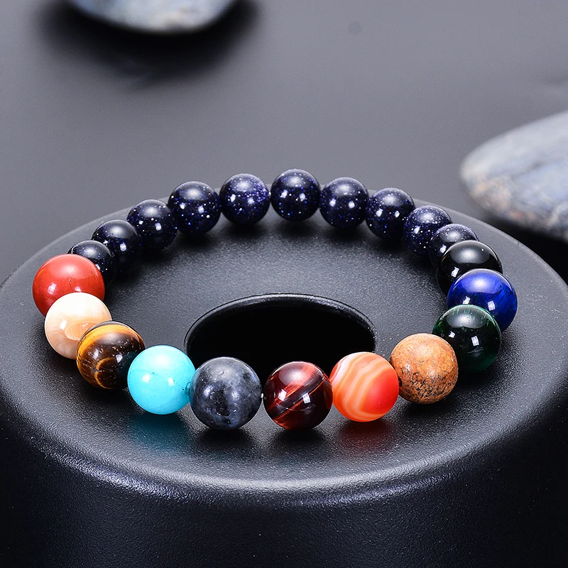 Eight Planets Natural Stone Bracelet Universe Yoga Chakra Galaxy Solar Lovers System Bracelets For Men Women Jewelry Anniversary
Eight Planets Natural Stone Bracelet Universe Yoga Chakra Galaxy Solar Lovers System Bracelets For Men Women Jewelry Anniversary