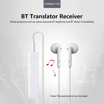 Vehicle-mounted Audio BT Receiver Wireless BT 4.2 Translator Mini Stereo BT Receiver Support Multi-language Translation
Vehicle-mounted Audio BT Receiver Wireless BT 4.2 Translator Mini Stereo BT Receiver Support Multi-language Translation
