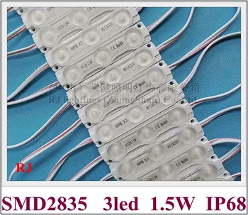 LED module light ultrasonic sealing IP68 DC12V SMD2835 3LED 1.5W Double-sided PCB super quality 76mm X 16mm 5 year warranty
LED module light ultrasonic sealing IP68 DC12V SMD2835 3LED 1.5W Double-sided PCB super quality 76mm X 16mm 5 year warranty