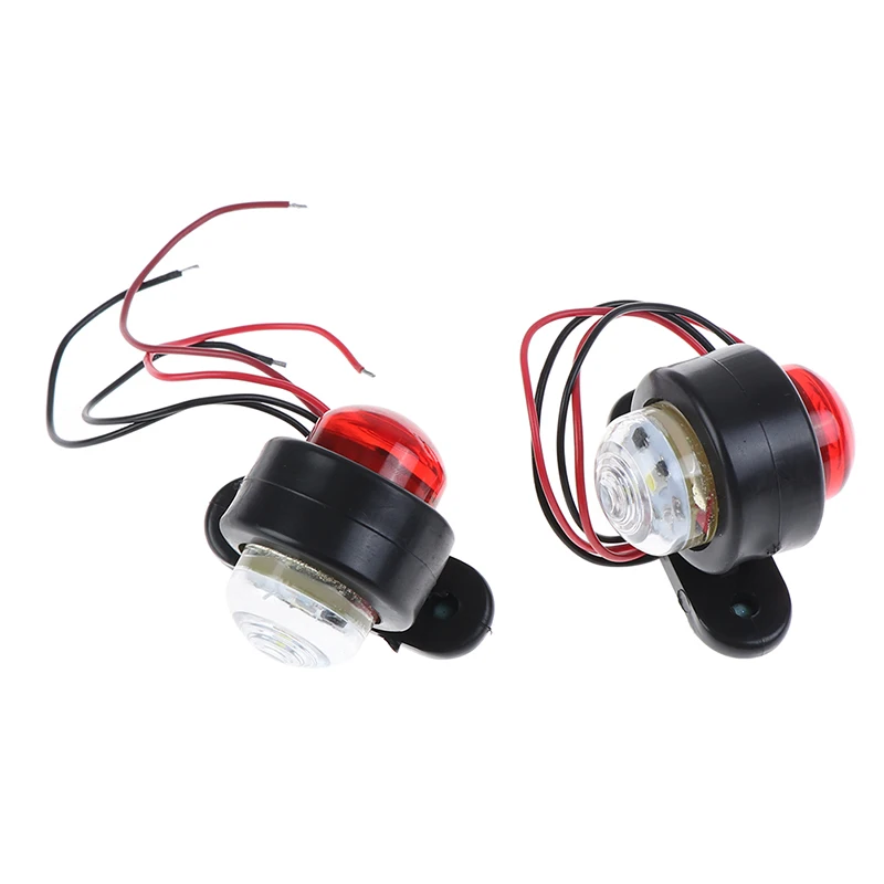 10-30V Car Truck LED Side Marker Light Rubber Plastic Double Side Indicator Lamps White For Trailer Lorry Van
10-30V Car Truck LED Side Marker Light Rubber Plastic Double Side Indicator Lamps White For Trailer Lorry Van