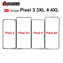 Support d'écran avant pour Google Pixel 3 3XL 4 XL 5 5A, cadre de cadre central, support d'affichage LCD, pièce de rechange en plastique=