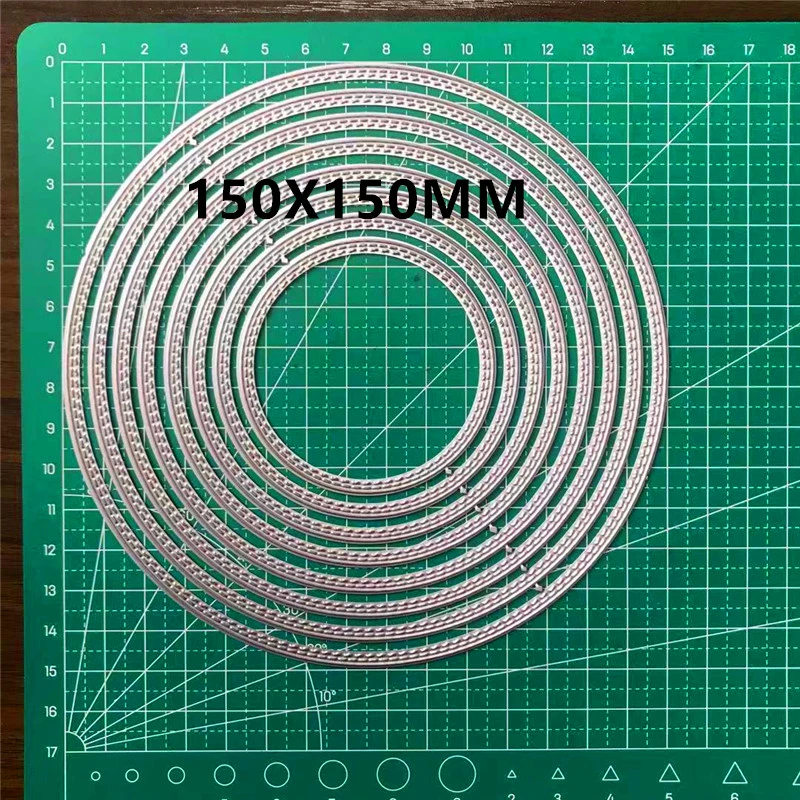 Circle Background Metal Cutting Dies and Stamps for DIY Scrapbooking Photo Card Making Decor Supplies Embossing Dies Template
Circle Background Metal Cutting Dies and Stamps for DIY Scrapbooking Photo Card Making Decor Supplies Embossing Dies Template