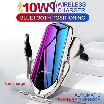 10W Fast Charging Wireless Chargers R2 Smart Sensor Car Phone Holder For iPhone Huawei Samsung Simple Fast Wireless Charger
10W Fast Charging Wireless Chargers R2 Smart Sensor Car Phone Holder For iPhone Huawei Samsung Simple Fast Wireless Charger