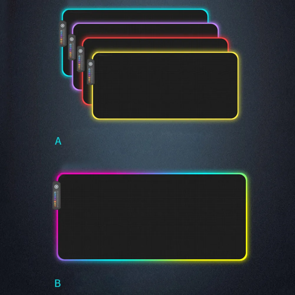 Large RGB LED Gaming Mouse Pad Gamer Mousepad LED Light Illuminated USB Wired Colorful Luminous Non-Slip Mouse Mice
Large RGB LED Gaming Mouse Pad Gamer Mousepad LED Light Illuminated USB Wired Colorful Luminous Non-Slip Mouse Mice