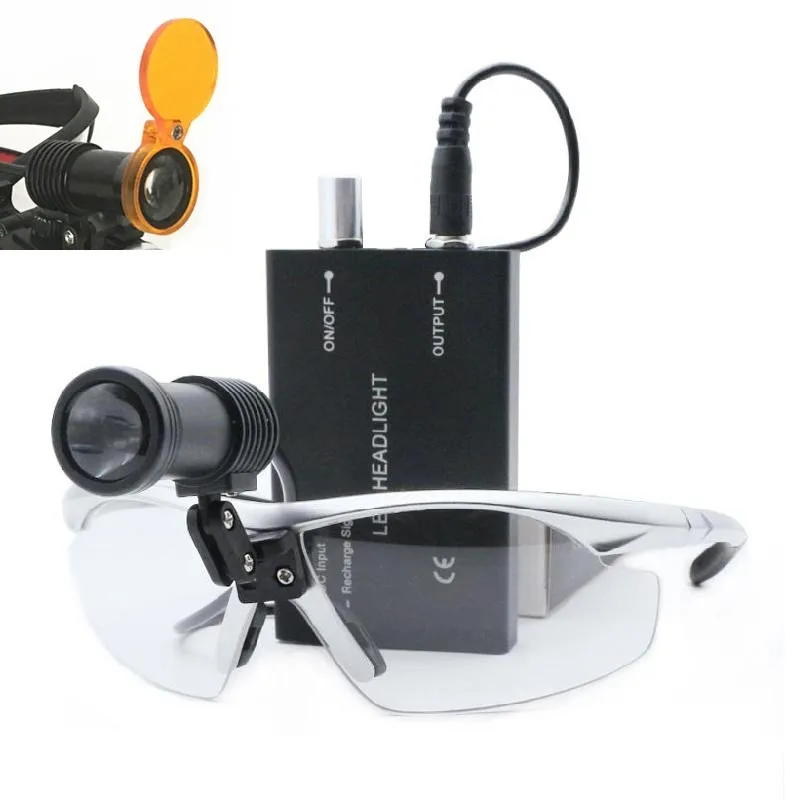 High Quality Dental Filter for Stomatology 3/5W LED Medical Headlight Headlamp Dental Sugical ENT Headlamp with Glasses
High Quality Dental Filter for Stomatology 3/5W LED Medical Headlight Headlamp Dental Sugical ENT Headlamp with Glasses