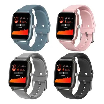 T98 Bluetooth5.0 Body Temperature Smartwatch Pedometer Heart Rate Step Monitoring Smart Bracelet
T98 Bluetooth5.0 Body Temperature Smartwatch Pedometer Heart Rate Step Monitoring Smart Bracelet