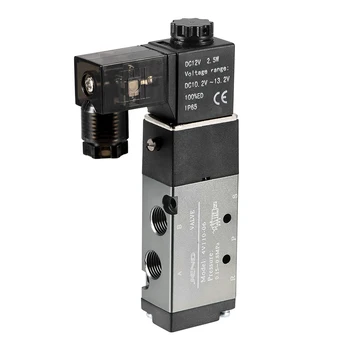 uxcell DC 12V 5Ways 2 Position 1/8" PT,Pneumatic Air Control Solenoid Valve,Internally Single Piloted Acting Type,4V110-06
uxcell DC 12V 5Ways 2 Position 1/8" PT,Pneumatic Air Control Solenoid Valve,Internally Single Piloted Acting Type,4V110-06