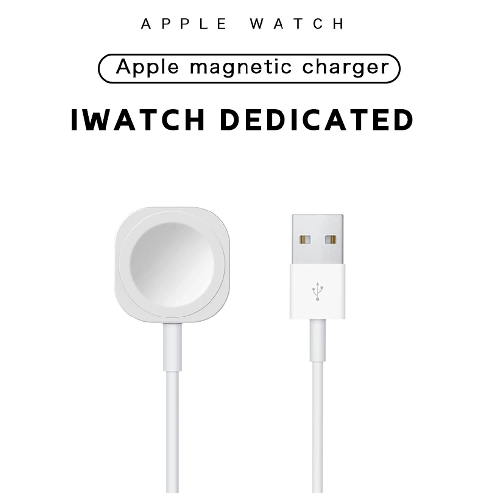 Portable Magnetic Fast Charger Compatible for Apple Watch 6 5 4 SE 3 2 Smart iWatch Wireless Charging USB Charger Accessories
Portable Magnetic Fast Charger Compatible for Apple Watch 6 5 4 SE 3 2 Smart iWatch Wireless Charging USB Charger Accessories