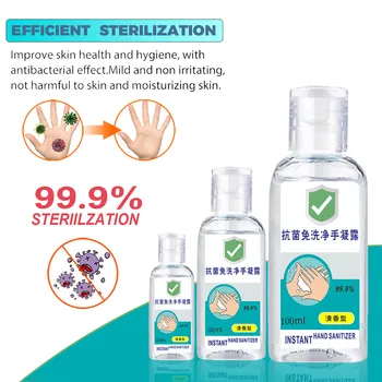 Disposable Hand Sanitizer Household Cleaner Hand Wash Free Fast 30/50/100ml Portable Anti-bacteria Moisturizing Gel Cleaner
Disposable Hand Sanitizer Household Cleaner Hand Wash Free Fast 30/50/100ml Portable Anti-bacteria Moisturizing Gel Cleaner