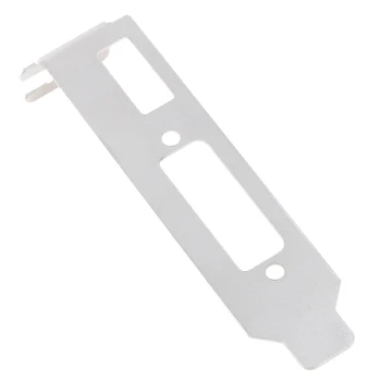 1pc DVI+HDMI Port Low-Profile Expansion Bracket Video Graphics Card Computer Cables Connectors