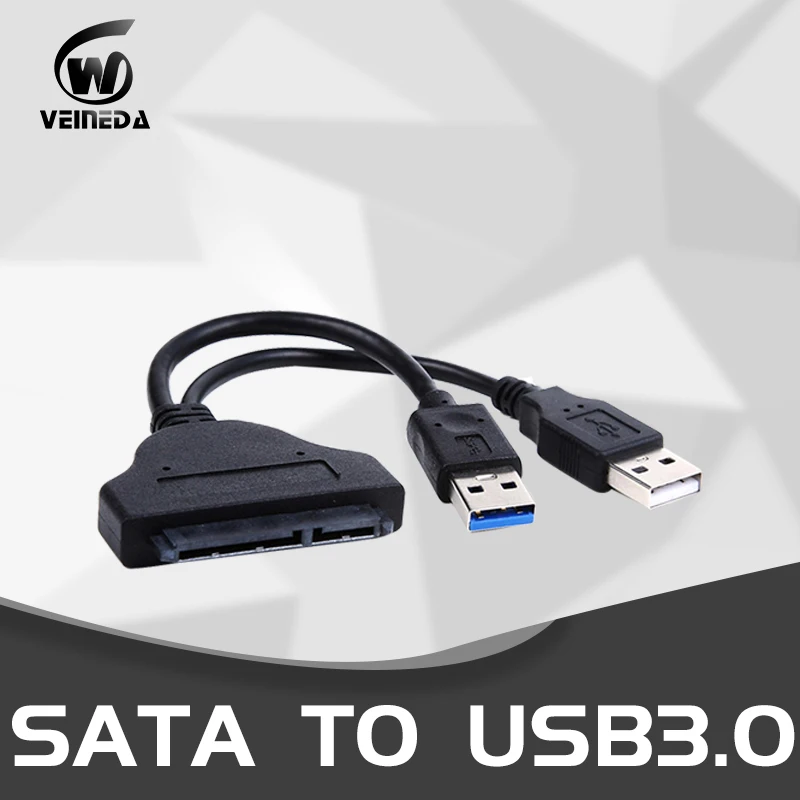SATA3 USB3.0 To SATA Cable for 2.5" SSD Internal Exteral HDD Data Cable with OTG Function Instead 2.5" HDD case
SATA3 USB3.0 To SATA Cable for 2.5" SSD Internal Exteral HDD Data Cable with OTG Function Instead 2.5" HDD case