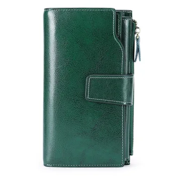 Women's Clutch Leather Wallet Female Long Wallet Ladies Zipper Purse Strap Money Bag Purse
Women's Clutch Leather Wallet Female Long Wallet Ladies Zipper Purse Strap Money Bag Purse