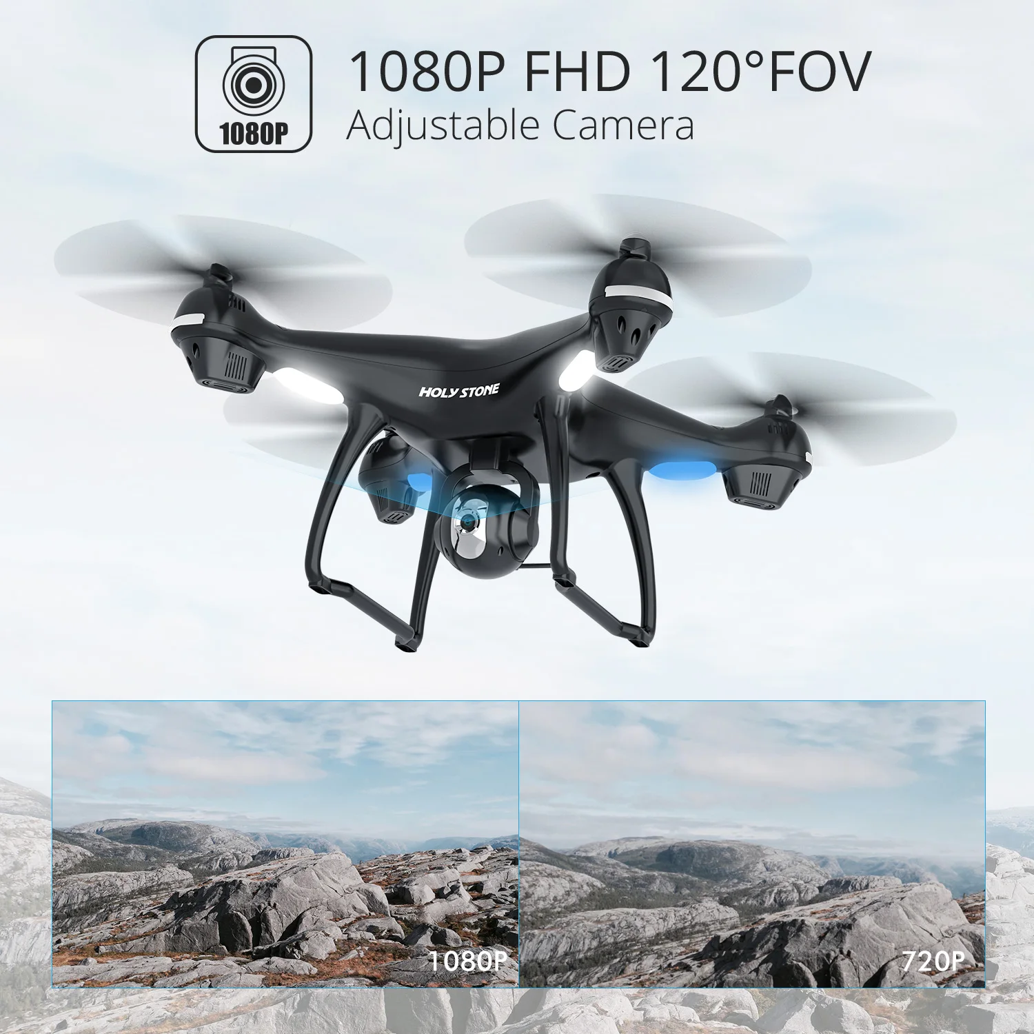 Holy Stone HS100G GPS Drone Profesional FPV WIFI Camera HD 1080P Selfie RC Quadcopter GPS Drones 500m RC Helicopter Quadrocopter
Holy Stone HS100G GPS Drone Profesional FPV WIFI Camera HD 1080P Selfie RC Quadcopter GPS Drones 500m RC Helicopter Quadrocopter