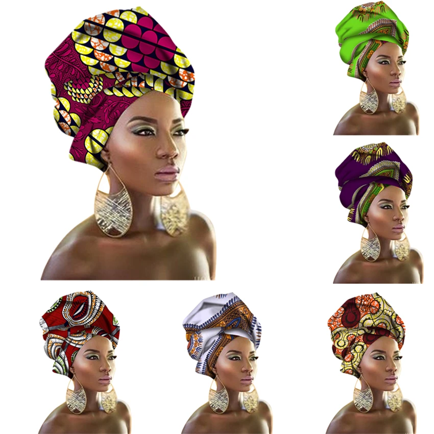 African Headtie for Women Auto Gele Nigerian Ladies Scarf 100%Cotton Print Bazin Rich Traditional Africa Fashion Dashiki Dress 
African Headtie for Women Auto Gele Nigerian Ladies Scarf 100%Cotton Print Bazin Rich Traditional Africa Fashion Dashiki Dress