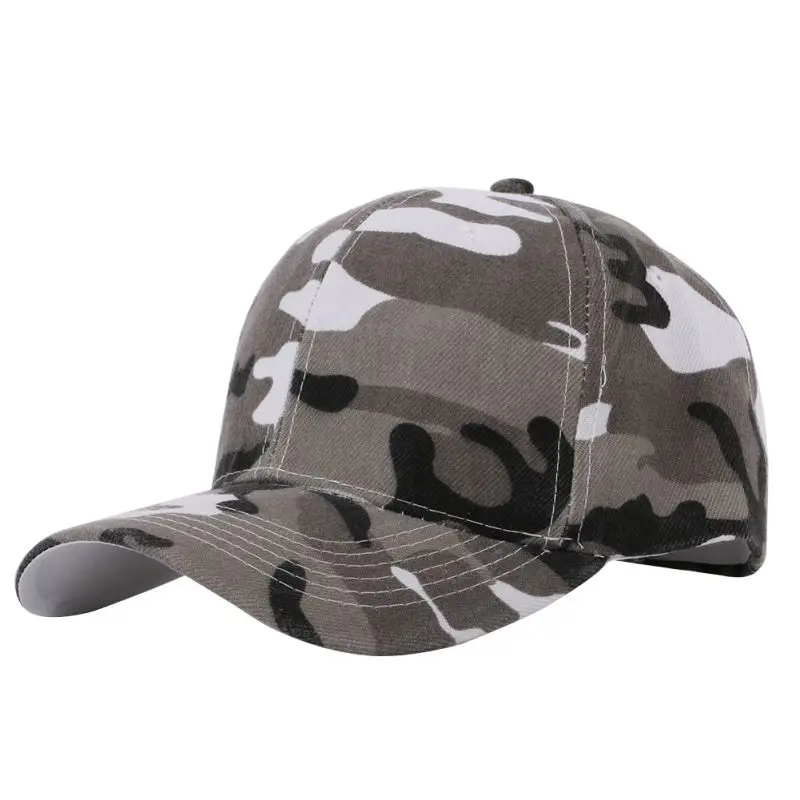 

Camouflage Half Mesh Army Hat Baseball Cap Desert Jungle Snap Camo Cap Men Women Hats S1