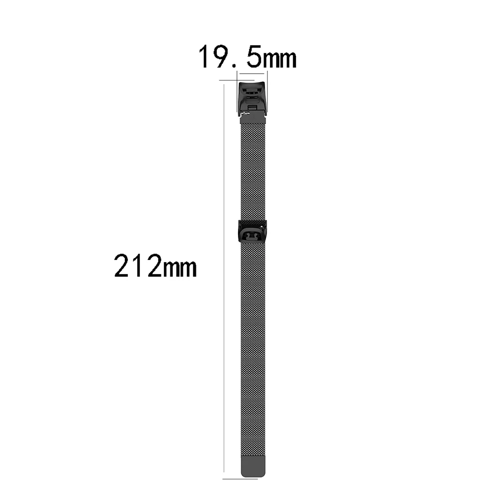 Умный Браслет LEMFO сменный магнитный браслет из нержавеющей стали для Huawei Honor Band
