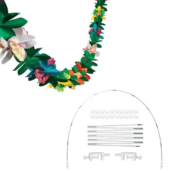 1set Balloon Arch Kit for Different Table Size & 3PCS Paper Garland Decorations, Hibiscus Garland Flower Banner
1set Balloon Arch Kit for Different Table Size & 3PCS Paper Garland Decorations, Hibiscus Garland Flower Banner