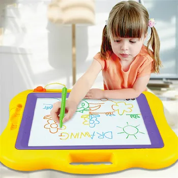 44*38cm Big Size Magnetic Drawing Graffiti Board Toys Kids Sketch Pad Doodle Cartoon Painting With Pen Toy Learning Reusable Toy
44*38cm Big Size Magnetic Drawing Graffiti Board Toys Kids Sketch Pad Doodle Cartoon Painting With Pen Toy Learning Reusable Toy