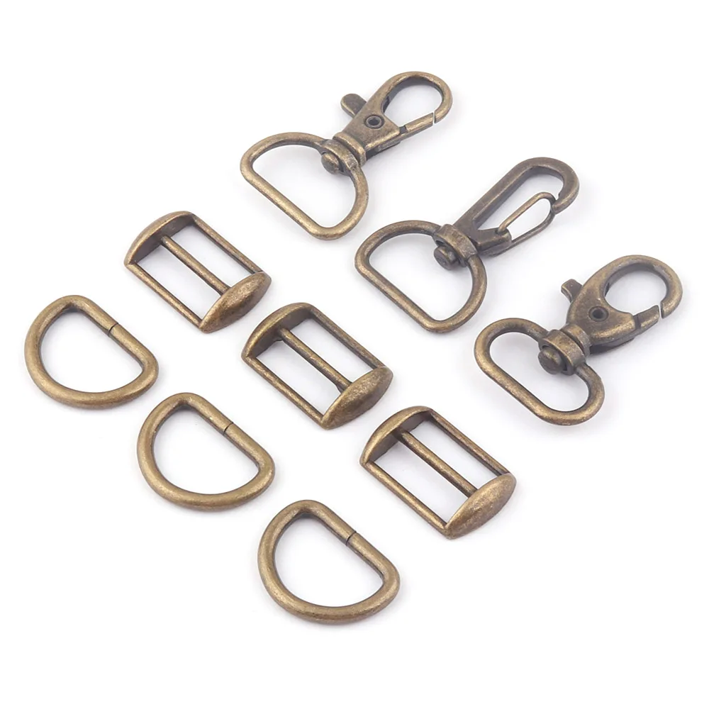 3/4”(20mm)Bronze Metal Swivel Claw Clasps,Strap Slide D Ring Dog Collar Hardware Adjuster Backpack Buckles Webbing Purse Leather
3/4”(20mm)Bronze Metal Swivel Claw Clasps,Strap Slide D Ring Dog Collar Hardware Adjuster Backpack Buckles Webbing Purse Leather